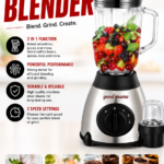 2-in-1 Blender & Grinder