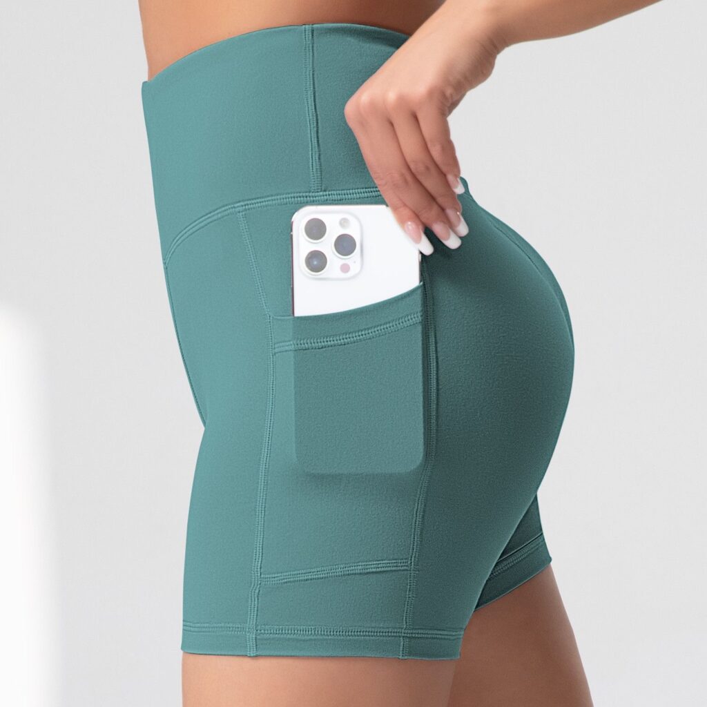 Women’s High-Waisted Gym Shorts