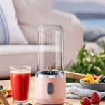 Small Portable Juicer with Travel Cup