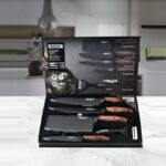 6-Piece Non-Stick Kitchen Knife Set